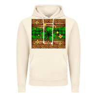 Vintage Artic St. Patrick's Day shamrock leopard Vintage Hoodie - Neo Western