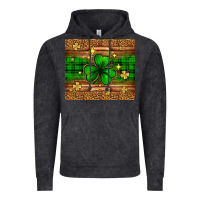 Vintage Black St. Patrick's Day shamrock leopard Vintage Hoodie - Neo Western