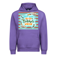 Tulip don't make me use my teacher voice Urban Hoodie - TumblerDesignByShophia
