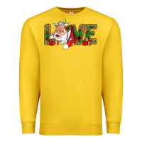 Lemon Love And Santa With Gift Boxes Premium Sweatshirt - BundleAndBundleShop