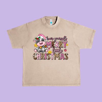 Have Yourself Merry Little Christmas Urban Heavy Tee Designed By Adodesignshop