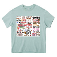 Arona funny coffee quotes Heavy Core Tee - MaliasSmallBusiness