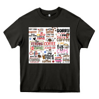 Asphalt funny coffee quotes Heavy Core Tee - MaliasSmallBusiness