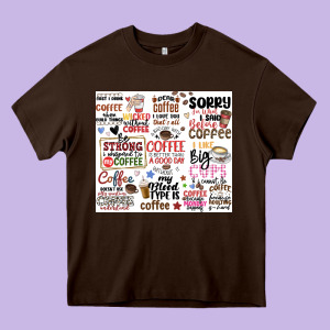 Funny Coffee Quotes Heavy Core Tee Designed By Maliassmallbusiness