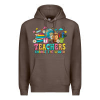 Coffee custom teacher Premium Hoodie - JahusDesignShop