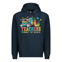 Navy custom teacher Premium Hoodie - JahusDesignShop
