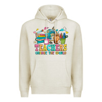 Oatmeal Heather custom teacher Premium Hoodie - JahusDesignShop