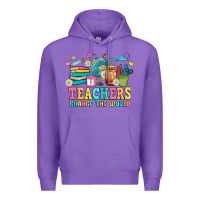 Purple custom teacher Premium Hoodie - JahusDesignShop