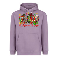 Lavender jesus the reason for the season Heavyweight Hoodie - MaliasSmallBusiness