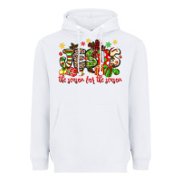 White jesus the reason for the season Heavyweight Hoodie - MaliasSmallBusiness