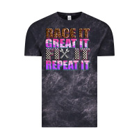 Cloud Black race ıt great ıt fıx ıt repeat ıt Vintage Tee - AdoDesignShop