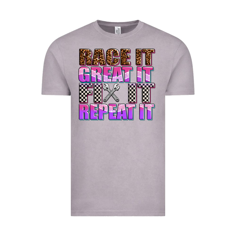 Race ıt Great ıt Fıx ıt Repeat ıt Vintage Tee by AdoDesignShop | Teevron