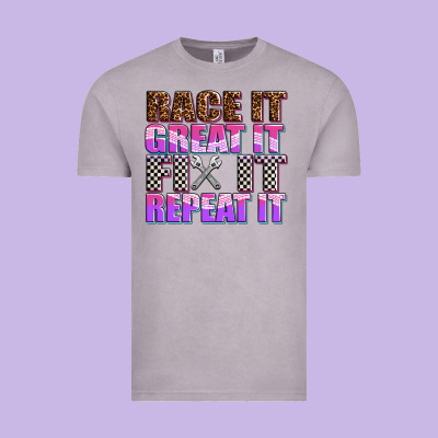 Race ıt Great ıt Fıx ıt Repeat ıt Vintage Tee Designed By Adodesignshop