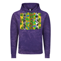 Cloud Purple St. Patrick's Day brushstrokes Vintage Hoodie - Neo Western