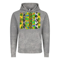 Cloud Rock St. Patrick's Day brushstrokes Vintage Hoodie - Neo Western