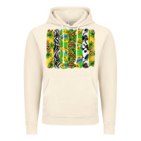 Vintage Artic St. Patrick's Day brushstrokes Vintage Hoodie - Neo Western