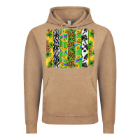 Vintage Coffee St. Patrick's Day brushstrokes Vintage Hoodie - Neo Western