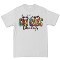 Dove Grey boat waves sun rays lake days Premium Tee - texasbilliewilder