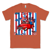 Copper 4th of july seamless pattern truck Classic Tee - BundleAndBundleShop
