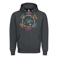 Smoke i am inspiration Zipper Hoodie - MaliasSmallBusiness