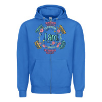 True Royal i am inspiration Zipper Hoodie - MaliasSmallBusiness