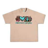 Burro peace love camping Urban Heavy Tee - JahusDesignShop