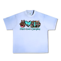 Grape Ice peace love camping Urban Heavy Tee - JahusDesignShop