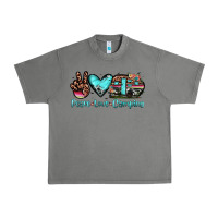 Tornado peace love camping Urban Heavy Tee - JahusDesignShop