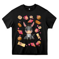 Black mi donkey mexican concha Heavy Core Tee - MaliasSmallBusiness