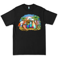 Black camp life beach Premium Tee - BarkalooDesign