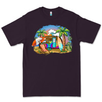 Plum camp life beach Premium Tee - BarkalooDesign