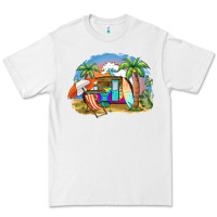 White camp life beach Premium Tee - BarkalooDesign