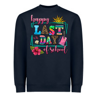 Navy happy last day of school Heavyweight Sweatshirt - AdoDesignShop