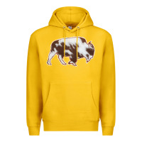 Lemon Cowhide Bison Silhouette Premium Hoodie - Bettercallsaul