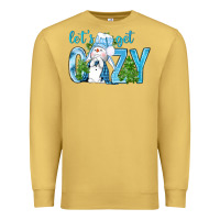 Antique Gold Let's Get Cozy Premium Sweatshirt - BundleAndBundleShop