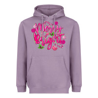 Lavender merry and bright Heavyweight Hoodie - MaliasSmallBusiness