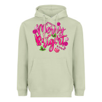Matcha merry and bright Heavyweight Hoodie - MaliasSmallBusiness