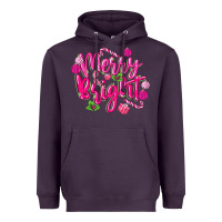 Plum merry and bright Heavyweight Hoodie - MaliasSmallBusiness