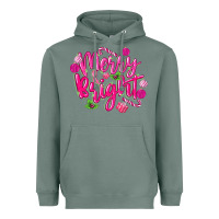 Sage merry and bright Heavyweight Hoodie - MaliasSmallBusiness