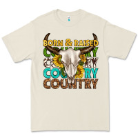 Bone born and raised country western Premium Tee - texasbilliewilder