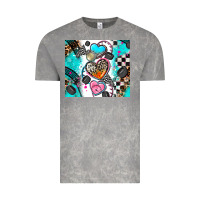 Cloud Rock race heart Vintage Tee - AdoDesignShop