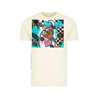 Vintage Arctic race heart Vintage Tee - AdoDesignShop