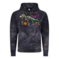 Cloud Black spooky saurus rex Vintage Hoodie - CowhideDigitalArt