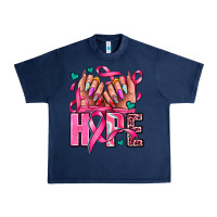 Navy hope with woman hands Urban Heavy Tee - AdoDesignShop