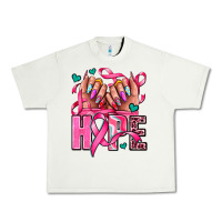Pistachio hope with woman hands Urban Heavy Tee - AdoDesignShop