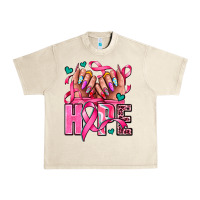 Sandshell hope with woman hands Urban Heavy Tee - AdoDesignShop