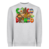 Heather Grey cinco de drinko Heavyweight Sweatshirt - AdoDesignShop