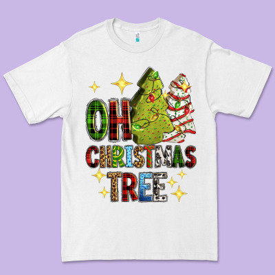 Oh Christmas Tree Christmas Cake Premium Tee Designed By Ranaportraitstore
