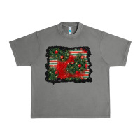 Tornado christmas ornament background Urban Heavy Tee - BundleAndBundleShop