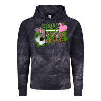 Cloud Black love my girl soccer Vintage Hoodie - HRA Design Shop